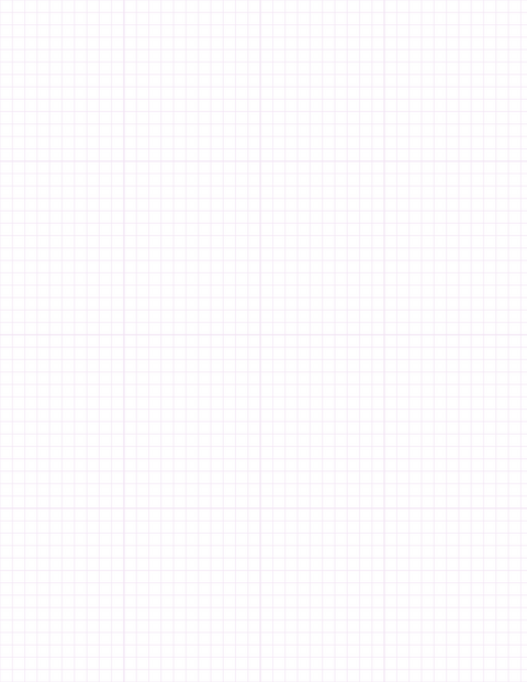 1/5-inch Grid Paper - Purple with 4x4 Grid