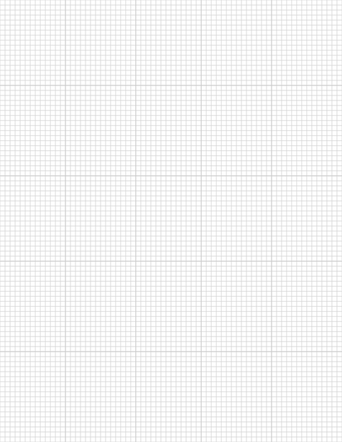 1/8-inch Grid Paper - Gray with 5x5 Grid