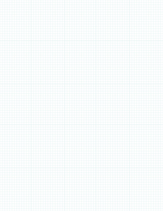 1/8-inch Grid Paper - Green with 5x5 Grid