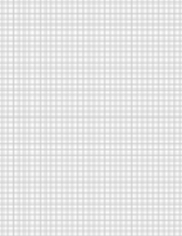 Metric Grid Paper (1mm) - Gray with 2x2 Quadrants