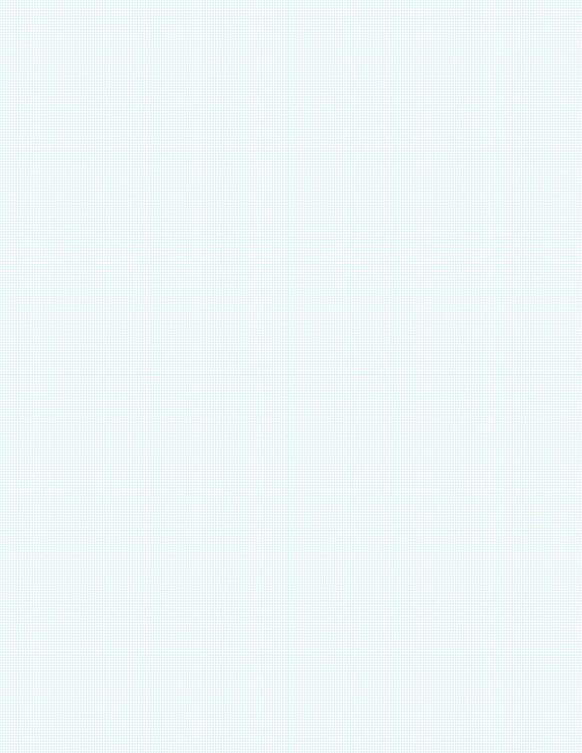 Metric Grid Paper (1mm) - Green with 2x2 Quadrants