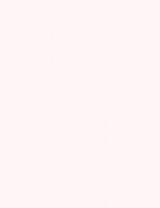 Metric Grid Paper (1mm) - Red with 3x3 Grid