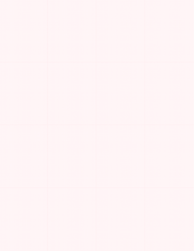 Metric Grid Paper (1mm) - Red with 4x4 Grid