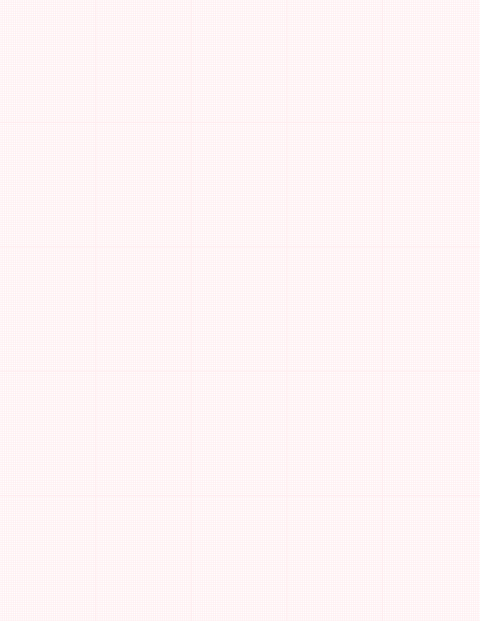 Metric Grid Paper (1mm) - Red with 5x5 Grid