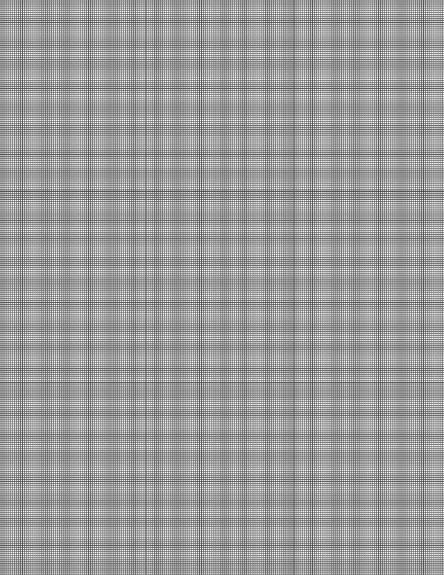 Metric Grid Paper (1mm) - Black with 3x3 Grid