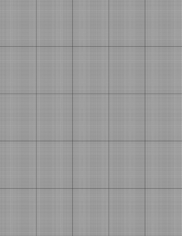 Metric Grid Paper (1mm) - Black with 5x5 Grid