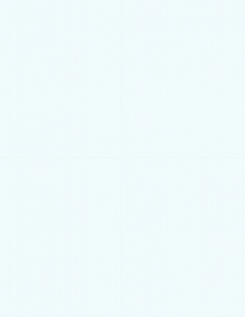 Metric Grid Paper (1mm) - Cyan with 2x2 Quadrants