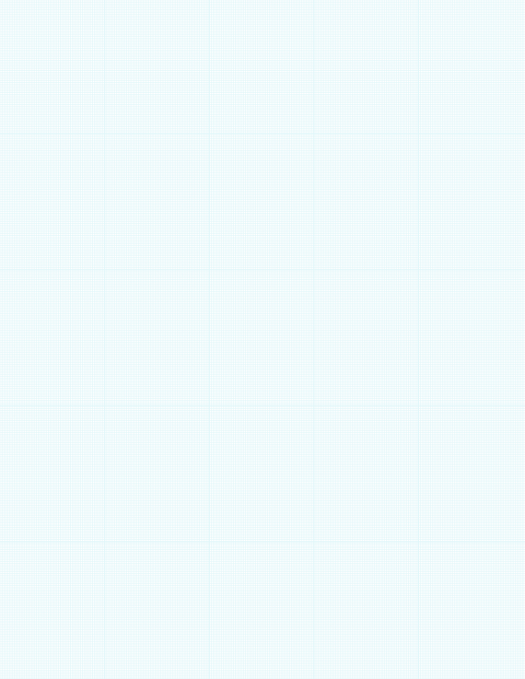 Metric Grid Paper (1mm) - Cyan with 5x5 Grid