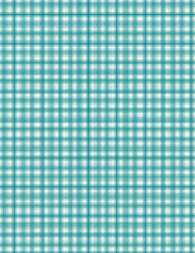 Metric Grid Paper (1mm) - Teal Standard