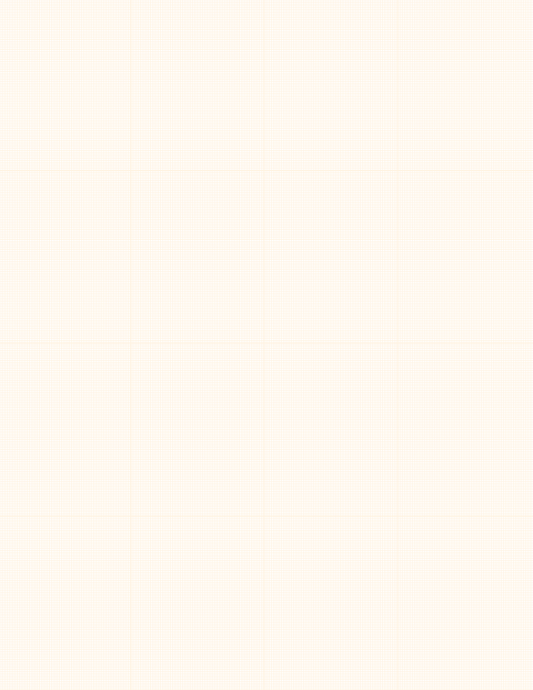 Metric Grid Paper (1mm) - Orange with 4x4 Grid