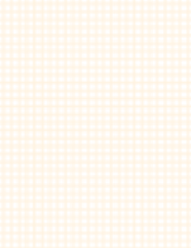 Metric Grid Paper (1mm) - Orange with 5x5 Grid