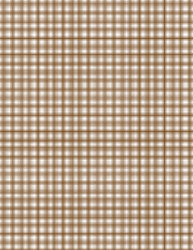 Metric Grid Paper (1mm) - Sepia Standard