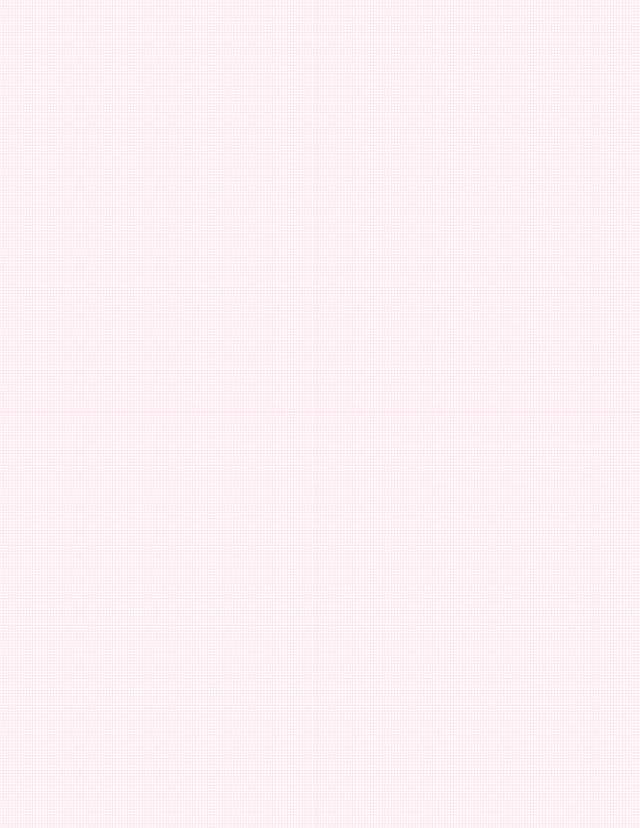 Metric Grid Paper (1mm) - Pink with 2x2 Quadrants