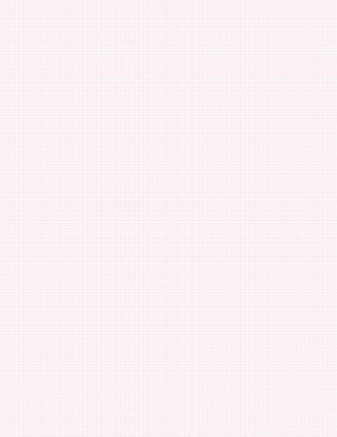 Metric Grid Paper (1mm) - Pink with 2x2 Quadrants