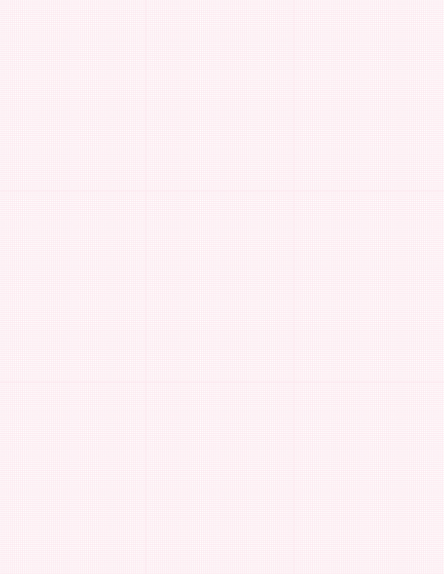 Metric Grid Paper (1mm) - Pink with 3x3 Grid