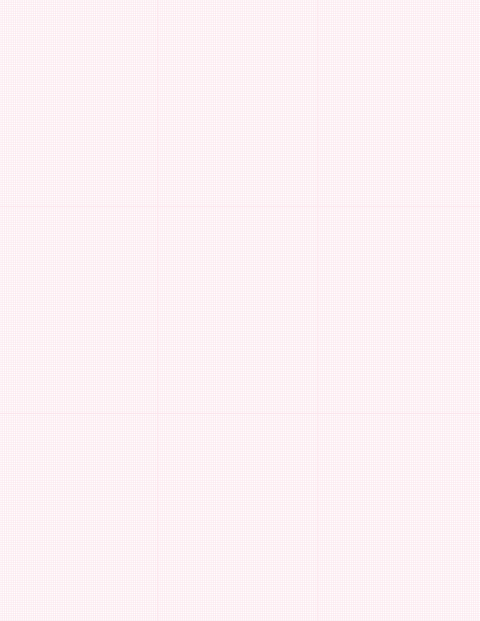 Metric Grid Paper (1mm) - Pink with 3x3 Grid