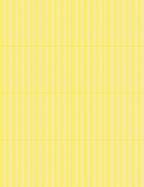 Metric Grid Paper (1mm) - Gold with 4x4 Grid