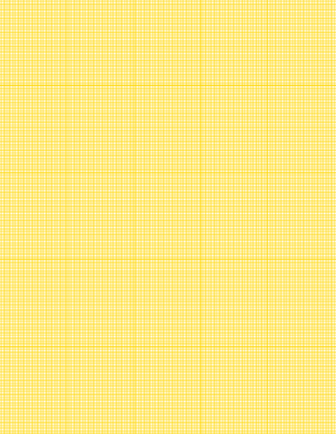 Metric Grid Paper (1mm) - Gold with 5x5 Grid