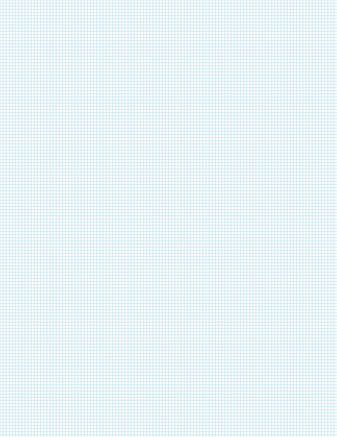 Metric Grid Paper (2mm) - Blue Standard