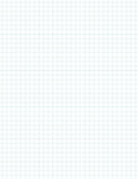 Metric Grid Paper (2mm) - Green with 5x5 Grid