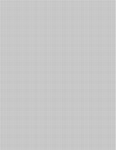 Metric Grid Paper (2mm) - Black Standard