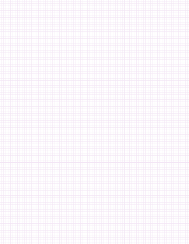 Metric Grid Paper (2mm) - Purple with 3x3 Grid
