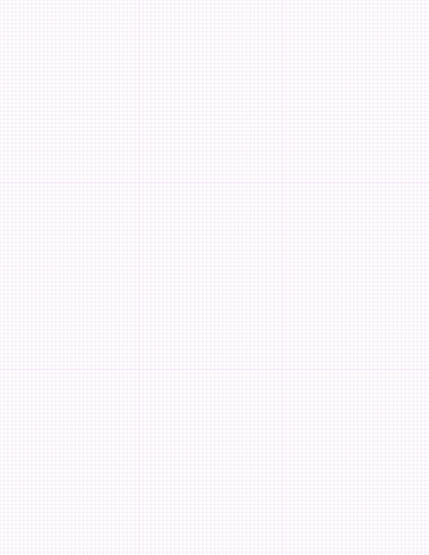 Metric Grid Paper (2mm) - Purple with 3x3 Grid