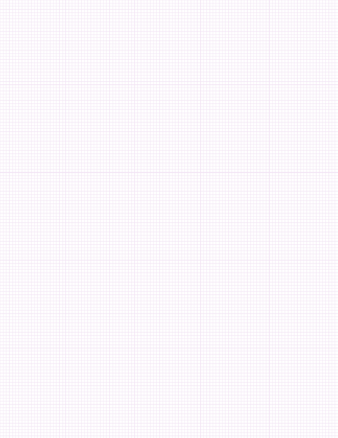 Metric Grid Paper (2mm) - Purple with 5x5 Grid