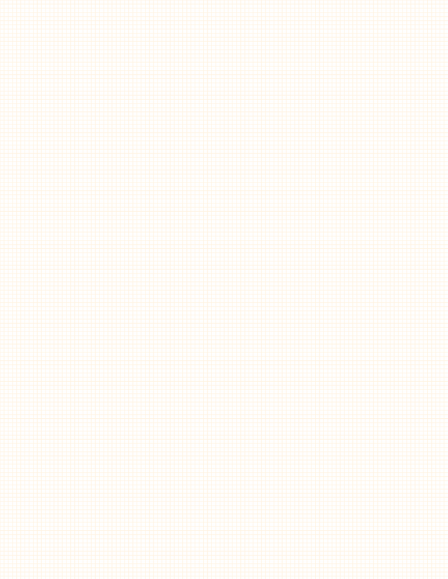 Metric Grid Paper (2mm) - Orange Standard