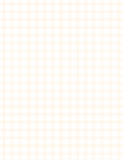 Metric Grid Paper (2mm) - Orange with 4x4 Grid