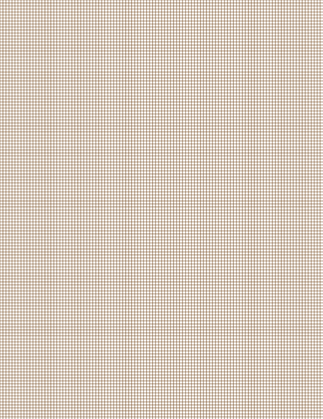 Metric Grid Paper (2mm) - Sepia Standard
