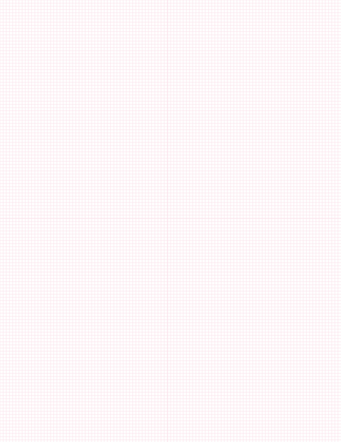 Metric Grid Paper (2mm) - Pink with 2x2 Quadrants