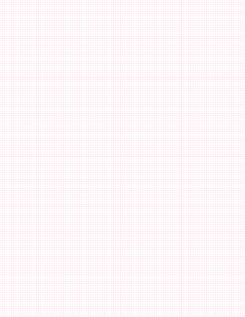 Metric Grid Paper (2mm) - Pink with 4x4 Grid