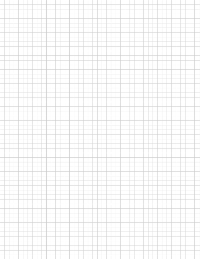 Metric Grid Paper (5mm) - Gray with 4x4 Grid