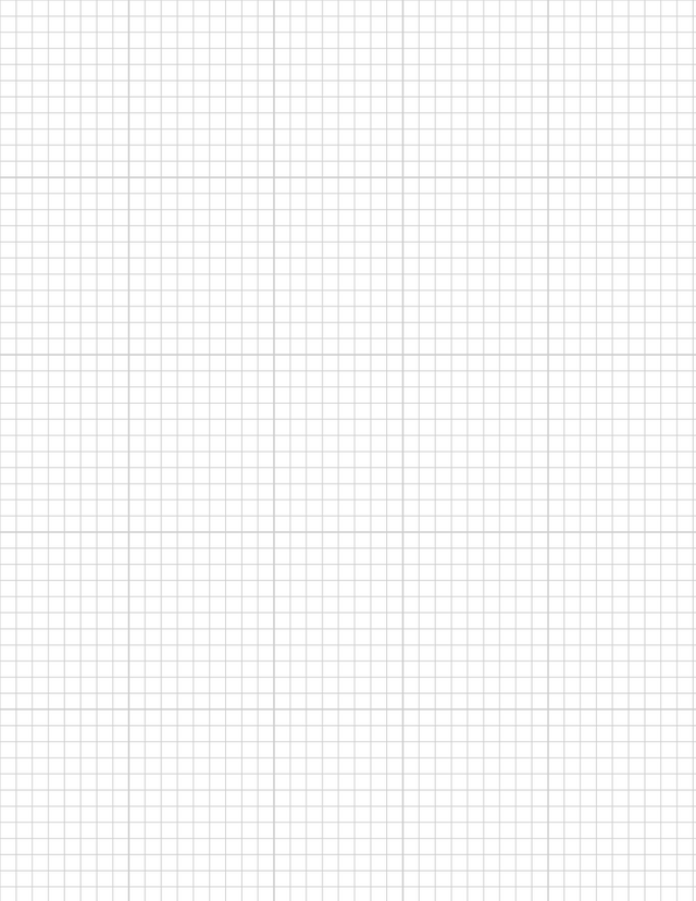 Metric Grid Paper (5mm) - Gray with 5x5 Grid
