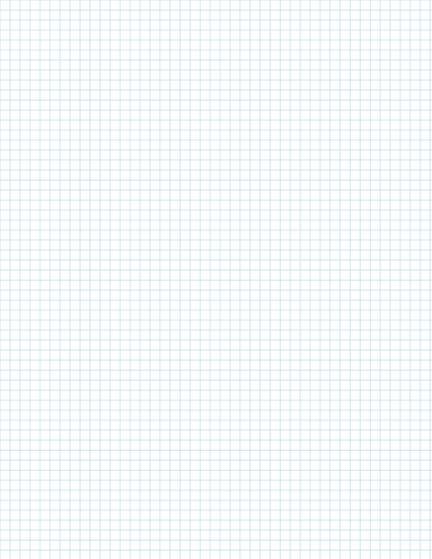 Metric Grid Paper (5mm) - Blue Standard