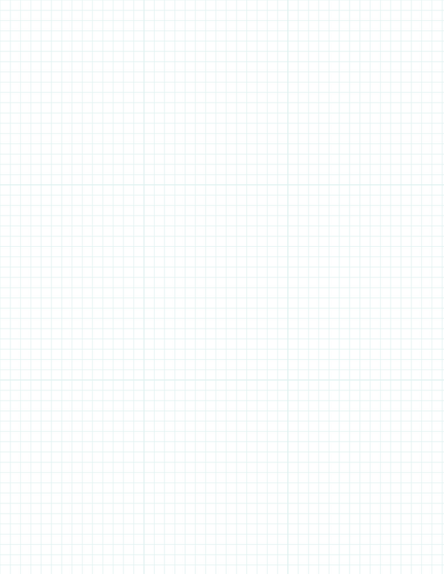 Metric Grid Paper (5mm) - Green with 3x3 Grid