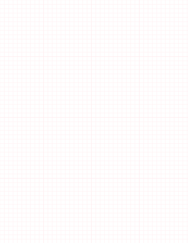 Metric Grid Paper (5mm) - Red with 4x4 Grid