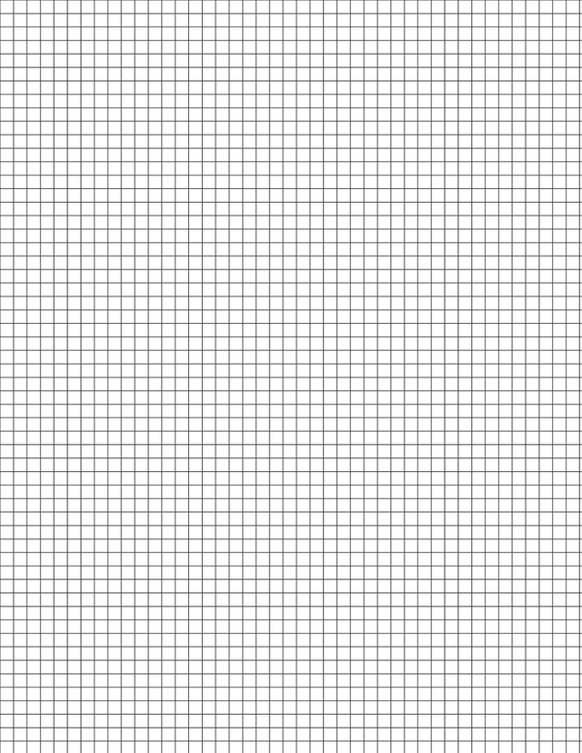 Metric Grid Paper (5mm) - Black Standard