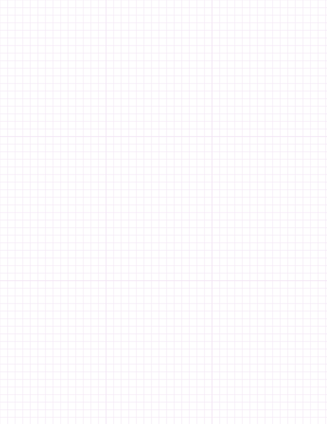 Metric Grid Paper (5mm) - Purple with 3x3 Grid