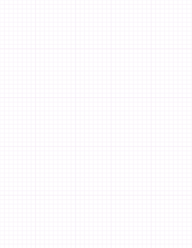 Metric Grid Paper (5mm) - Purple with 5x5 Grid
