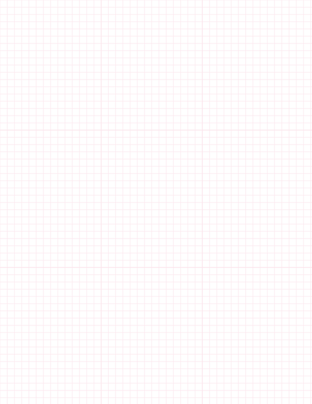 Metric Grid Paper (5mm) - Pink with 3x3 Grid