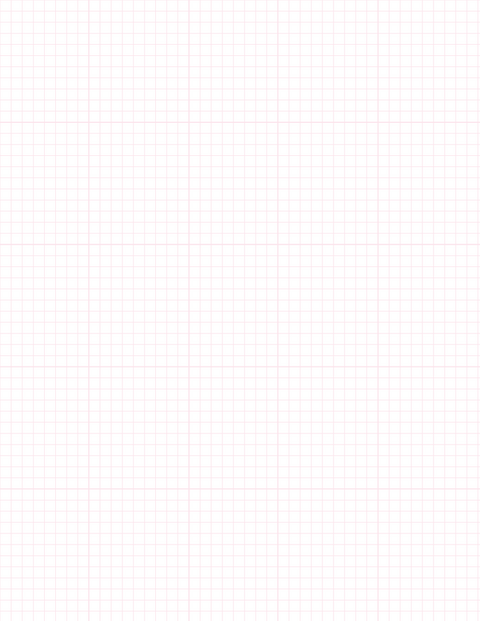 Metric Grid Paper (5mm) - Pink with 5x5 Grid