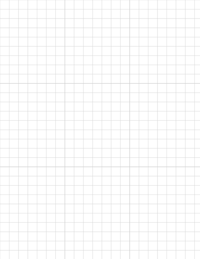 Metric Grid Paper (10mm) - Gray with 3x3 Grid