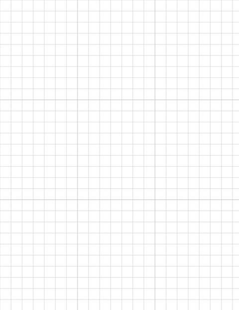 Metric Grid Paper (10mm) - Gray with 3x3 Grid