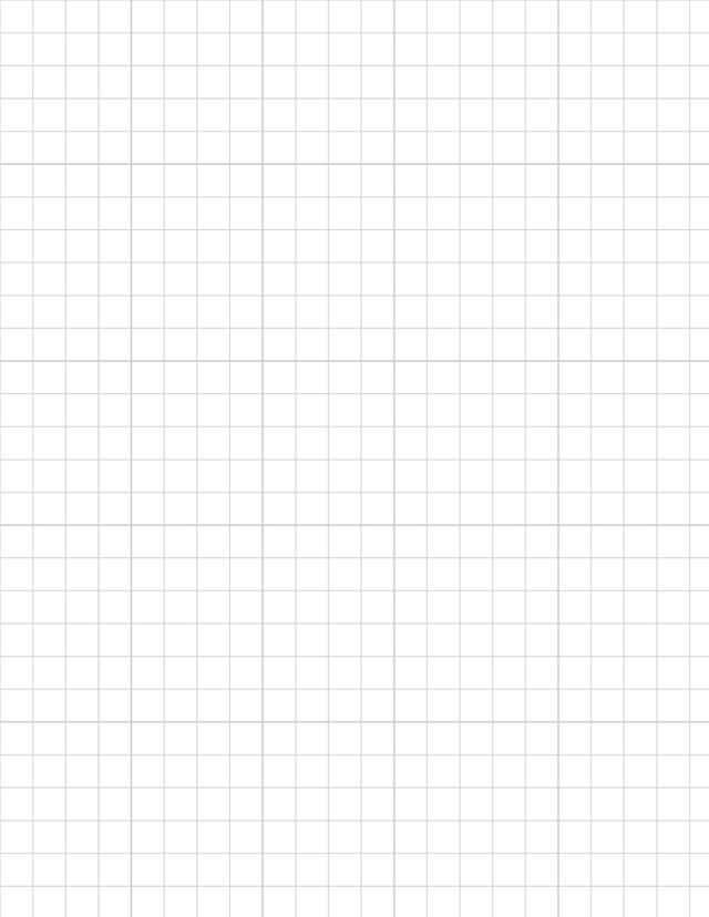 Metric Grid Paper (10mm) - Gray with 5x5 Grid