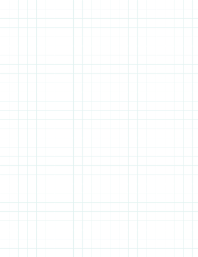 Metric Grid Paper (10mm) - Green with 5x5 Grid