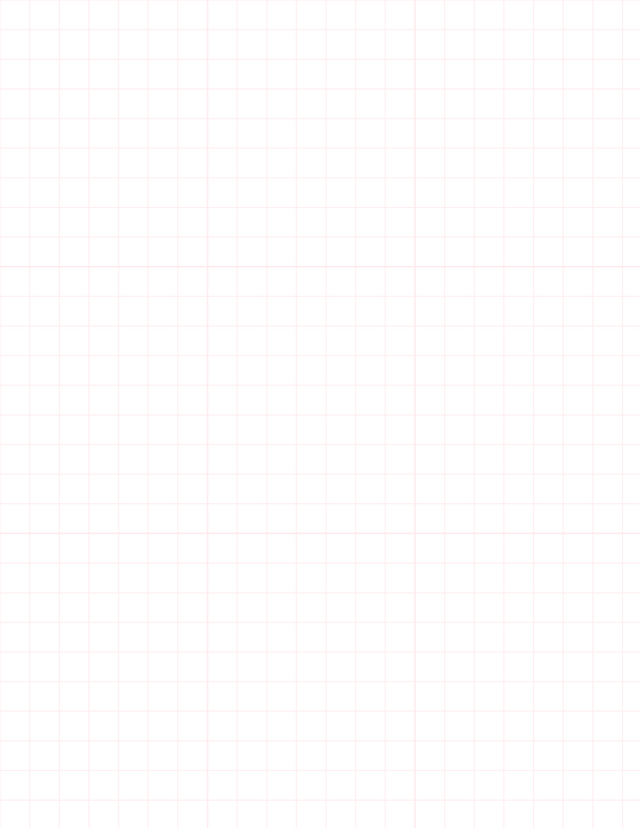 Metric Grid Paper (10mm) - Red with 3x3 Grid