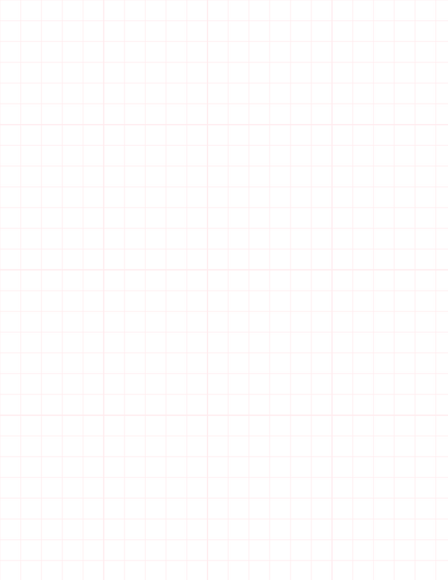 Metric Grid Paper (10mm) - Red with 4x4 Grid