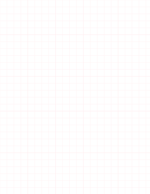 Metric Grid Paper (10mm) - Red with 5x5 Grid